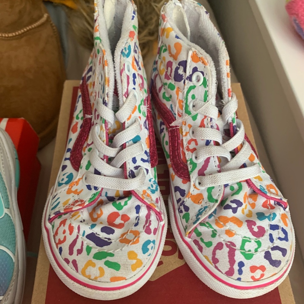 Girls Vans Sneakers-Toddler